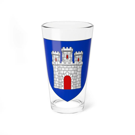 Arms of the House of MacLeod (Scotland) (Coat of Arms) Pint Glass 16oz 16oz - Go Mug Yourself