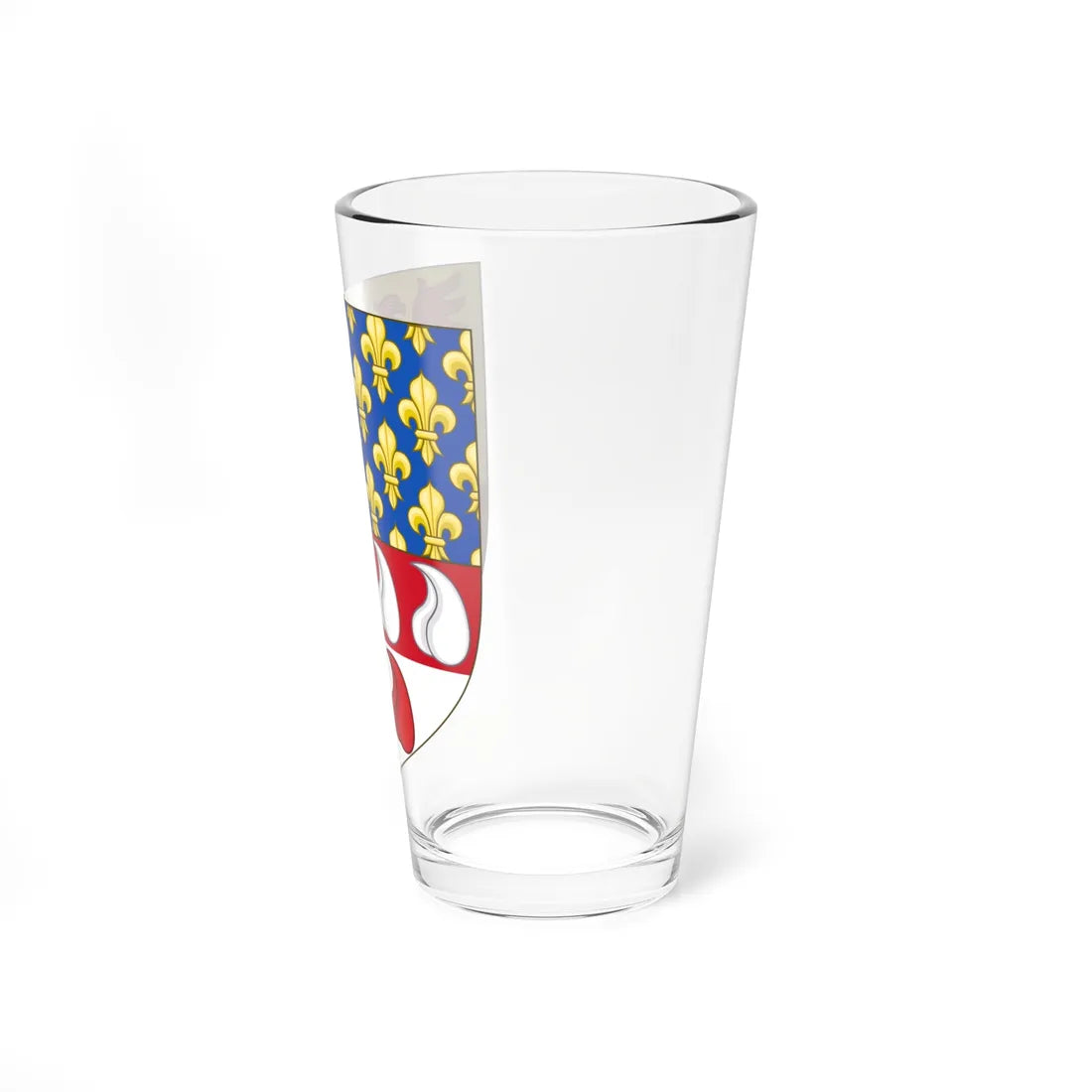 Arms of the house of Martinengo Colleoni Langosco (Italy) (Coat of Arms) Pint Glass 16oz - Go Mug Yourself