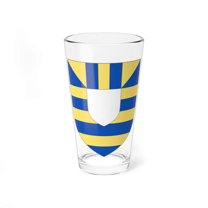 Arms of the House of Mortimer (Wales) (Coat of Arms) Pint Glass 16oz 16oz - Go Mug Yourself