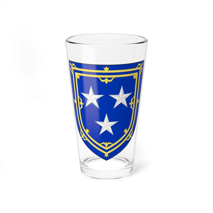 Arms of the House of Murray variant (Scotland) (Coat of Arms) Pint Glass 16oz 16oz - Go Mug Yourself