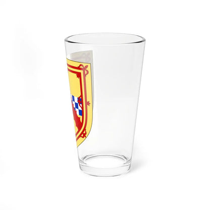 Arms of the House Stewart of Galloway (Scotland) (Coat of Arms) Pint Glass 16oz - Go Mug Yourself