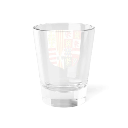 Arms of the King of Spain as Monarch of Naples and Sicily 1598-1665 (Italy) (Coat of Arms) Shot Glass 1.5oz - Go Mug Yourself