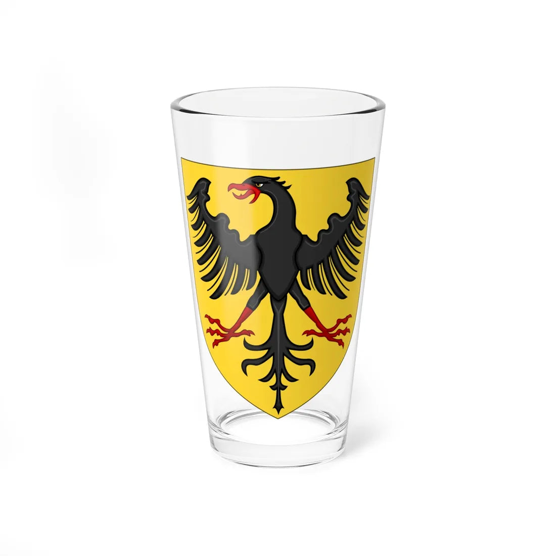 Arms of the King of the Romans c.1433-1486 (Austria) (Coat of Arms) Pint Glass 16oz 16oz - Go Mug Yourself