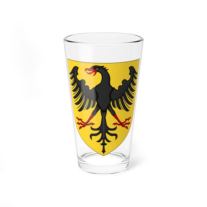 Arms of the King of the Romans c.1433-1486 (Austria) (Coat of Arms) Pint Glass 16oz 16oz - Go Mug Yourself