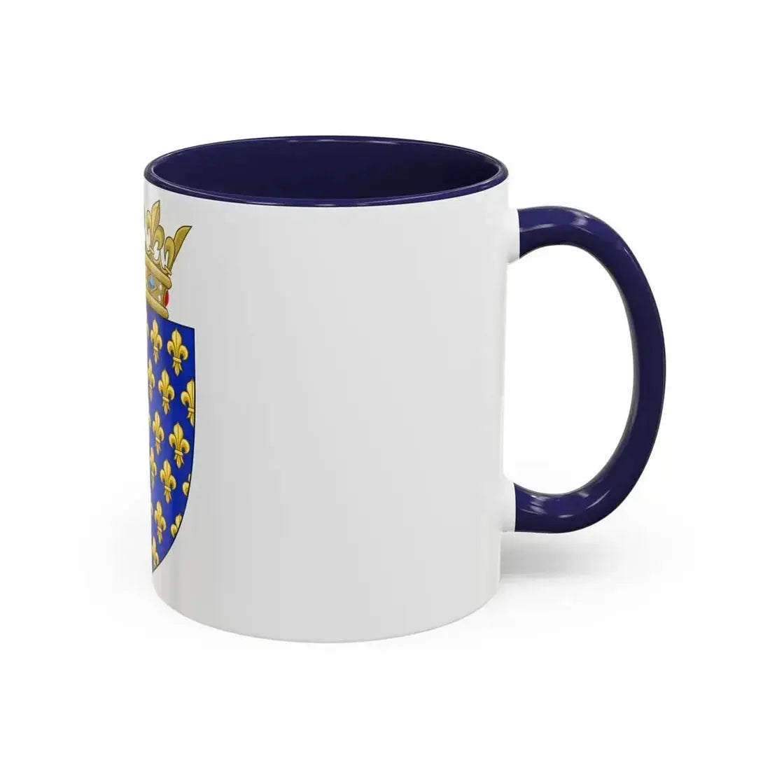 Arms of the Kingdom of France - Accent Coffee Mug - Go Mug Yourself