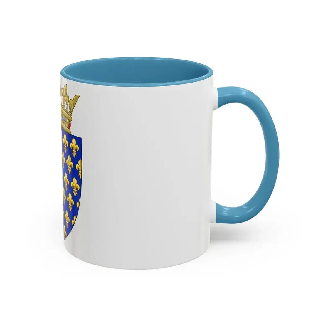 Arms of the Kingdom of France - Accent Coffee Mug - Go Mug Yourself