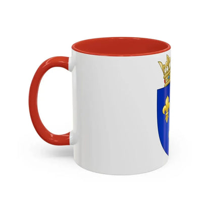 Arms of the Kingdom of France (Moderne) - Accent Coffee Mug - Go Mug Yourself