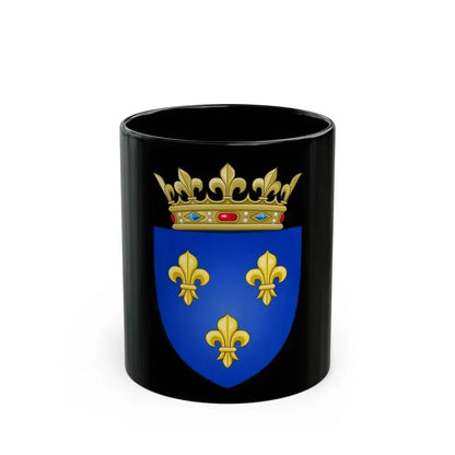 Arms of the Kingdom of France (Moderne) - Black Coffee Mug 11oz - Go Mug Yourself