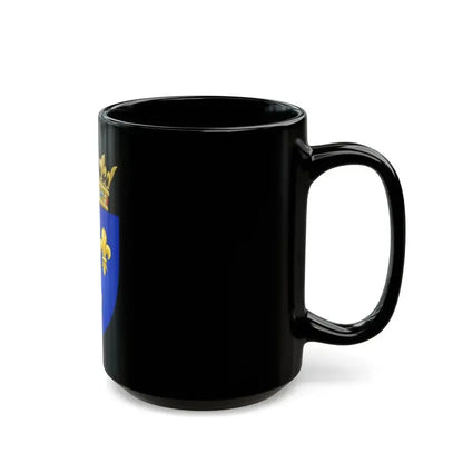 Arms of the Kingdom of France (Moderne) - Black Coffee Mug - Go Mug Yourself