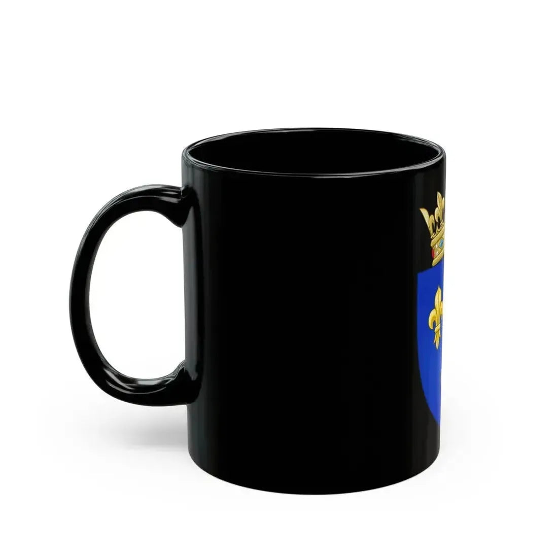 Arms of the Kingdom of France (Moderne) - Black Coffee Mug - Go Mug Yourself