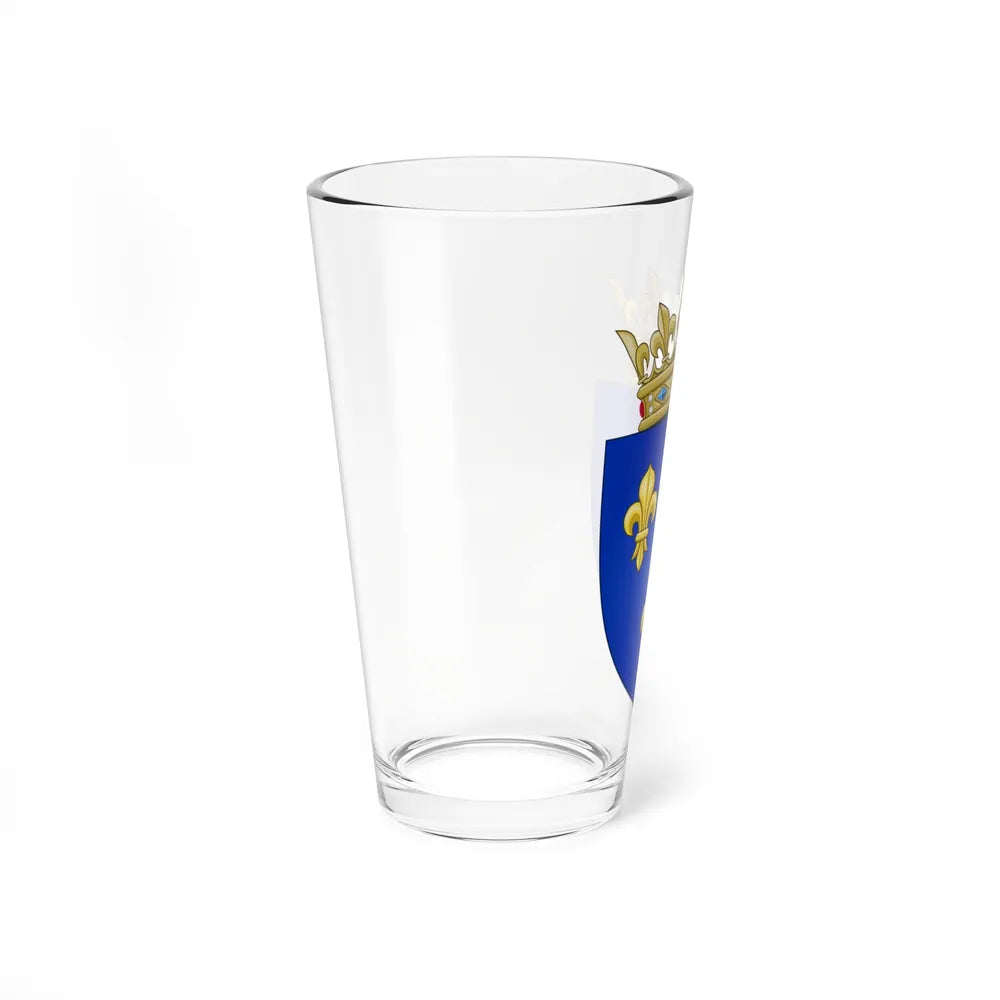 Arms of the Kingdom of France (Moderne) - Pint Glass 16oz-Go Mug Yourself