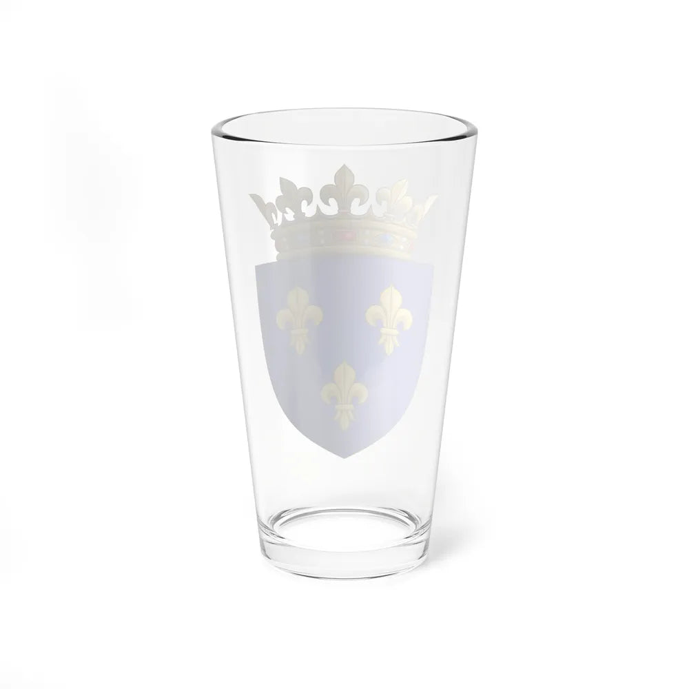 Arms of the Kingdom of France (Moderne) - Pint Glass 16oz-Go Mug Yourself