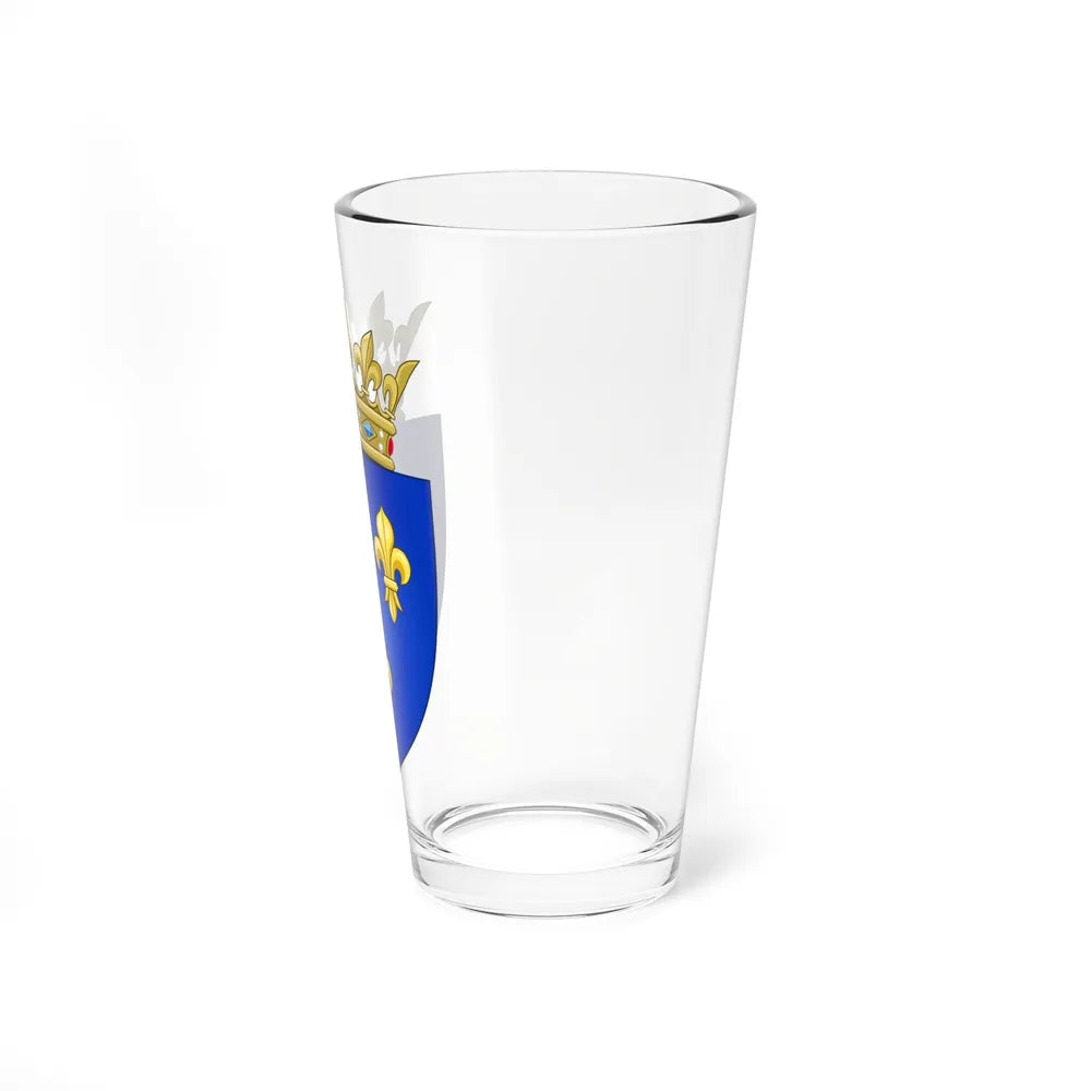 Arms of the Kingdom of France (Moderne) - Pint Glass 16oz-Go Mug Yourself