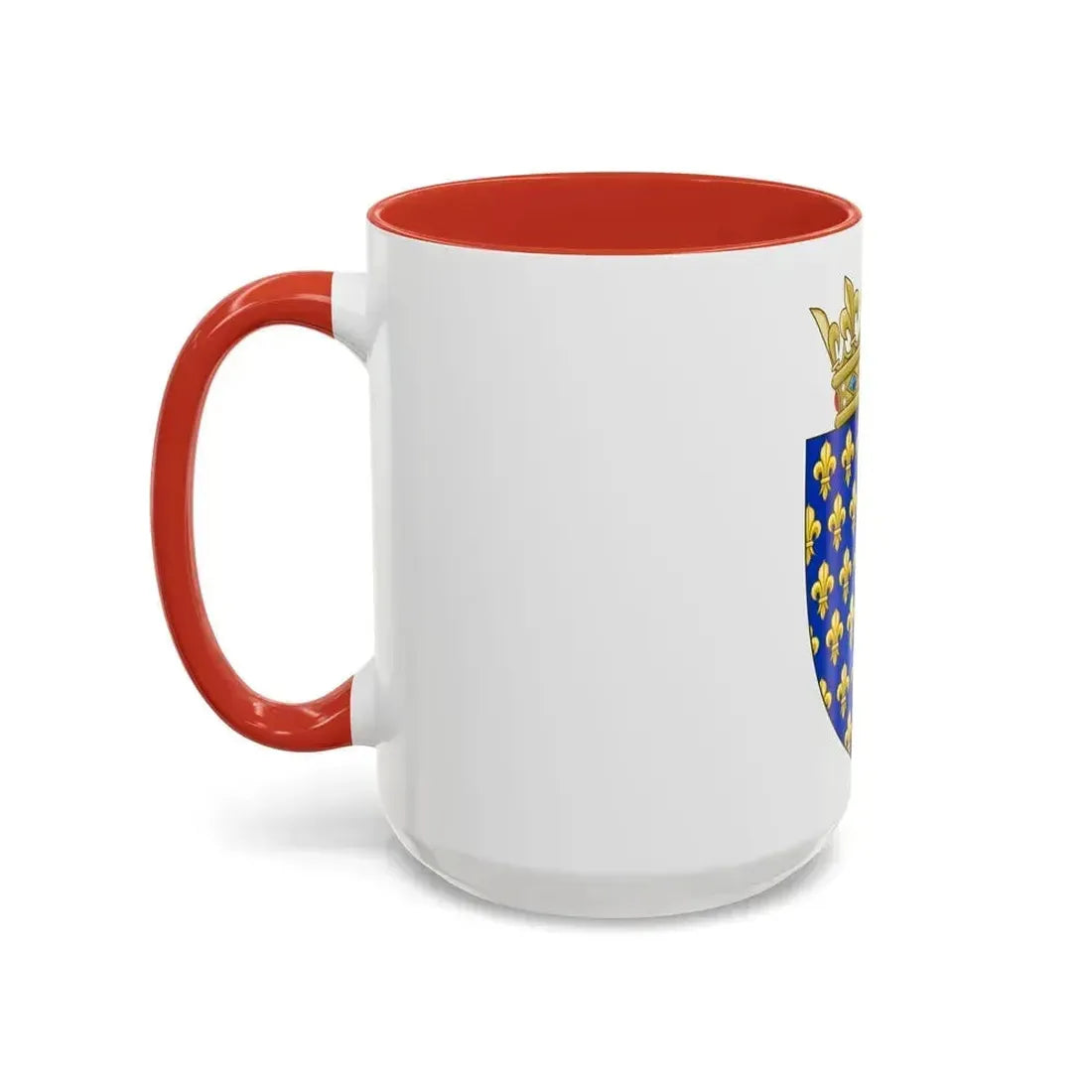 Arms of the Kingdom of France & Navarre - Accent Coffee Mug - Go Mug Yourself