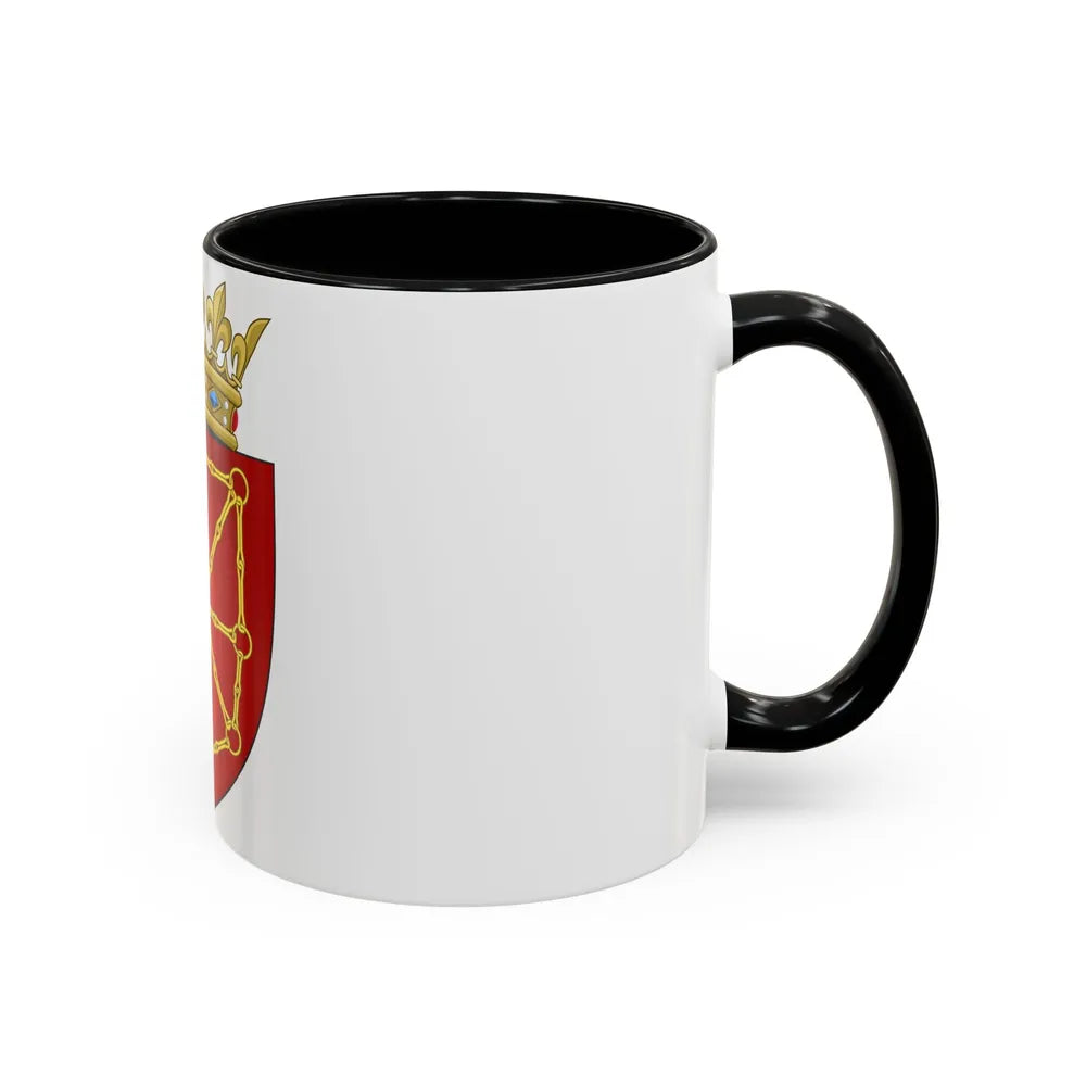 Arms of the Kingdom of France & Navarre - Accent Coffee Mug-Go Mug Yourself