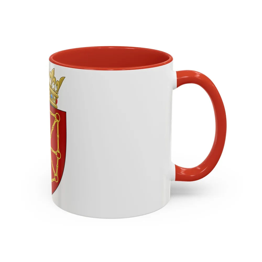 Arms of the Kingdom of France & Navarre - Accent Coffee Mug-Go Mug Yourself