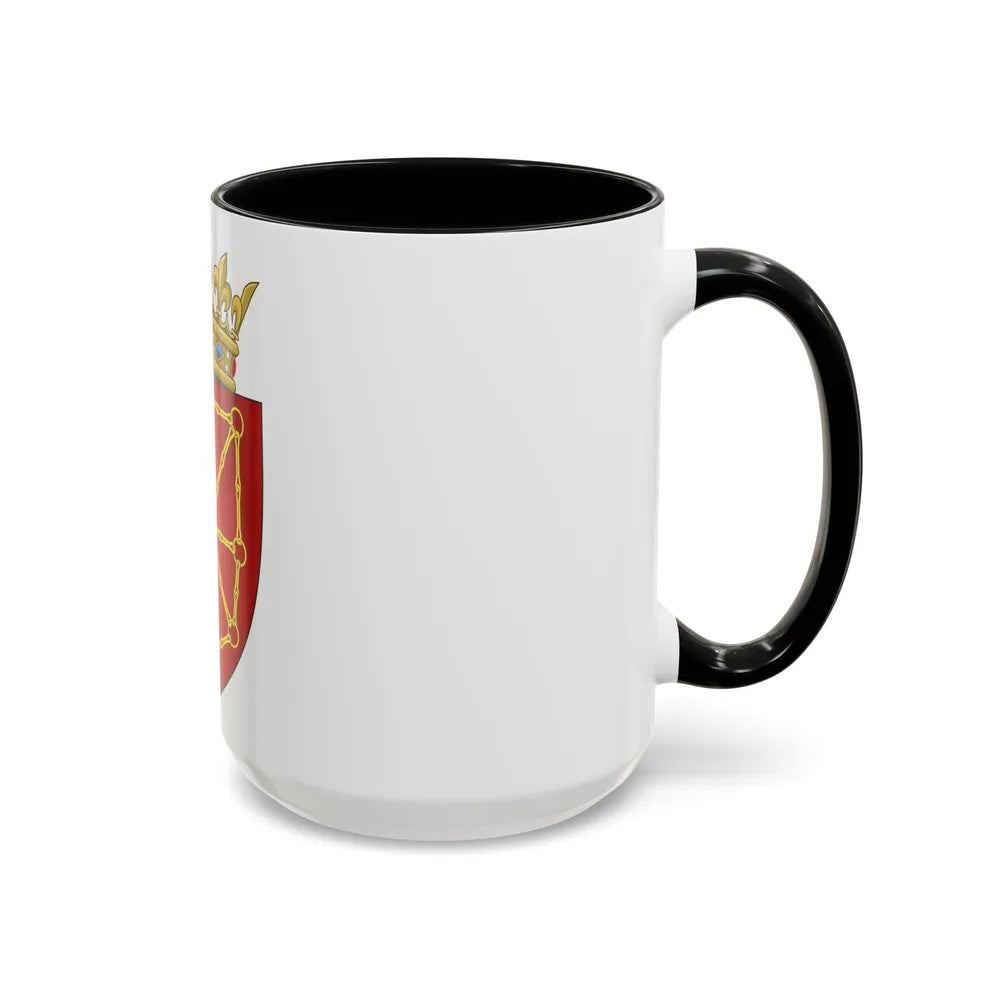 Arms of the Kingdom of France & Navarre - Accent Coffee Mug-Go Mug Yourself