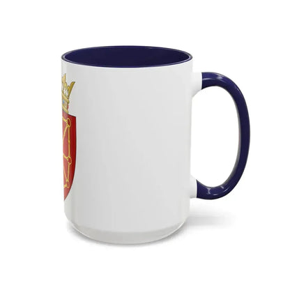 Arms of the Kingdom of France & Navarre - Accent Coffee Mug - Go Mug Yourself
