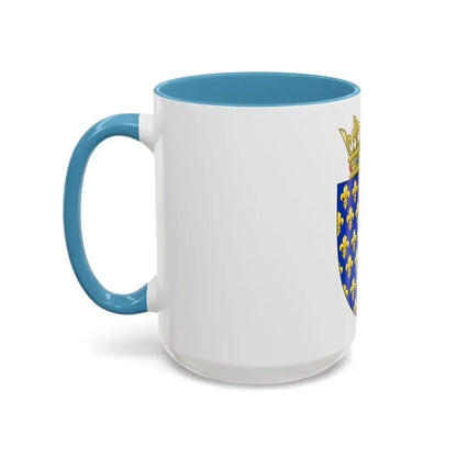 Arms of the Kingdom of France & Navarre - Accent Coffee Mug - Go Mug Yourself
