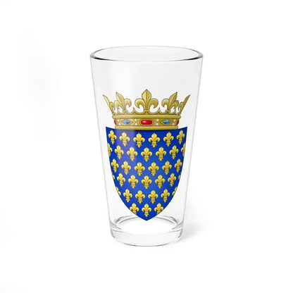 Arms of the Kingdom of France - Pint Glass 16oz 16oz - Go Mug Yourself