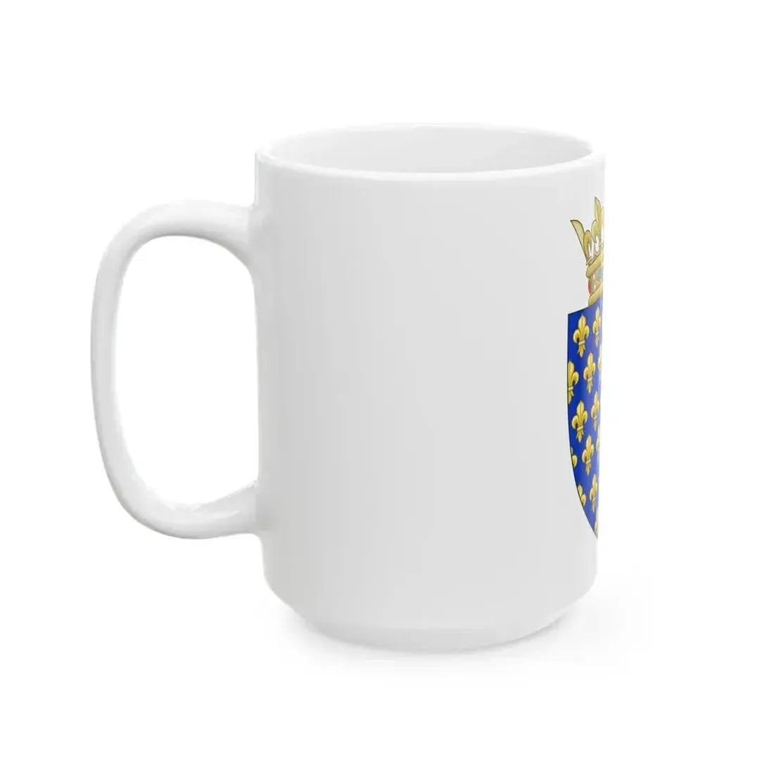 Arms of the Kingdom of France - White Coffee Mug - Go Mug Yourself