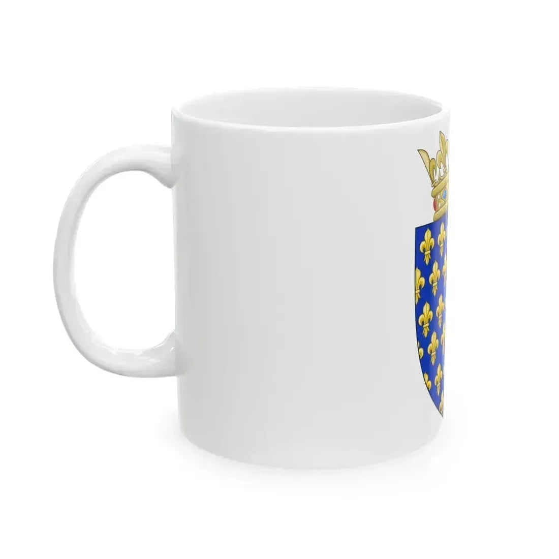 Arms of the Kingdom of France - White Coffee Mug - Go Mug Yourself