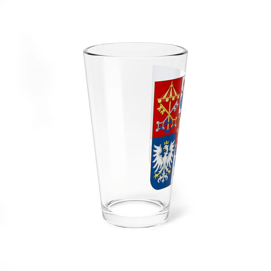 Arms of the Kingdom of Italy Napoleonic (Italy) (Coat of Arms) Pint Glass 16oz - Go Mug Yourself