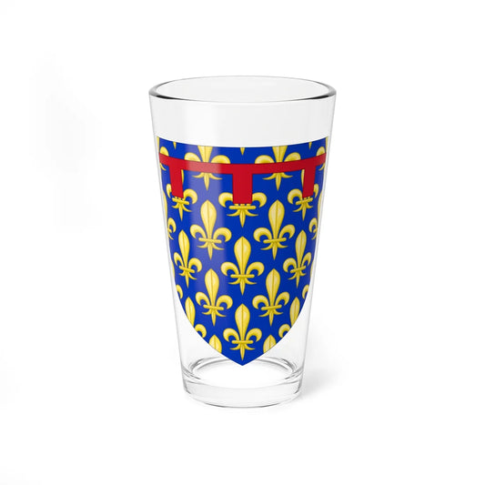Arms of the Kingdom of Naples (Spain) (Coat of Arms) Pint Glass 16oz 16oz - Go Mug Yourself