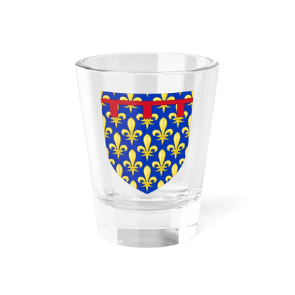 Arms of the Kingdom of Naples (Spain) (Coat of Arms) Shot Glass 1.5oz 1.5oz - Go Mug Yourself