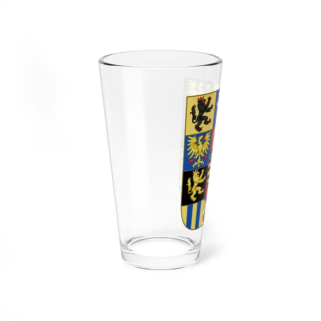 Arms of the Kingdom of Saxony 1806 (Germany) (Coat of Arms) Pint Glass 16oz - Go Mug Yourself