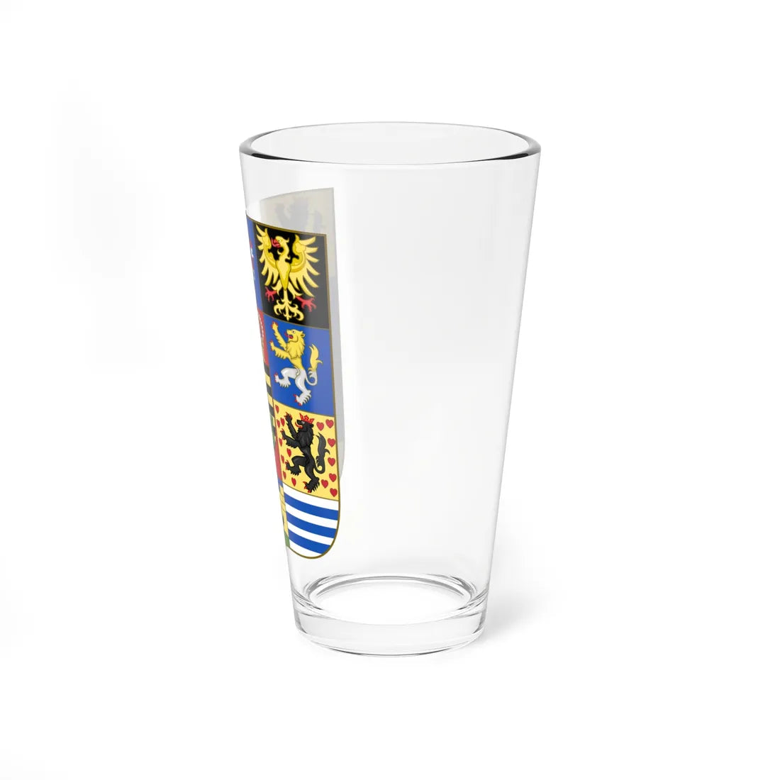 Arms of the Kingdom of Saxony 1806 (Germany) (Coat of Arms) Pint Glass 16oz - Go Mug Yourself