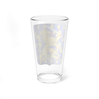 Arms of the Kingdom of the Netherlands (Netherlands) (Coat of Arms) Pint Glass 16oz - Go Mug Yourself