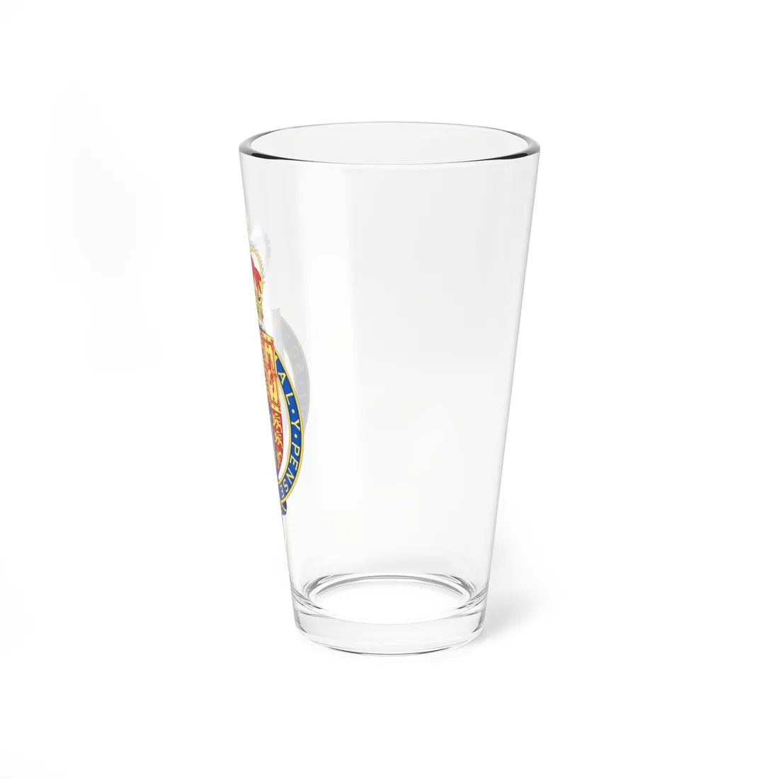 Arms of the Most Noble Order of the Garter Royal Arms Variant (United Kingdom) (Coat of Arms) Pint Glass 16oz - Go Mug Yourself