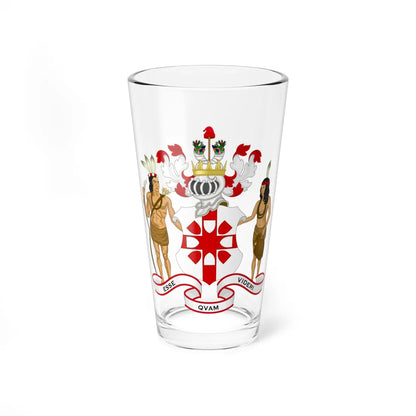 Arms of the North Carolina Senate (United States) (Coat of Arms) Pint Glass 16oz - Go Mug Yourself