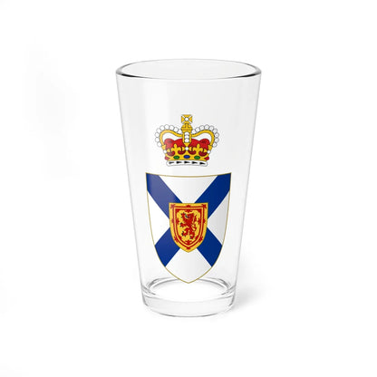 Arms of the Nova Scotia House of Assembly (Canada) (Coat of Arms) Pint Glass 16oz 16oz - Go Mug Yourself