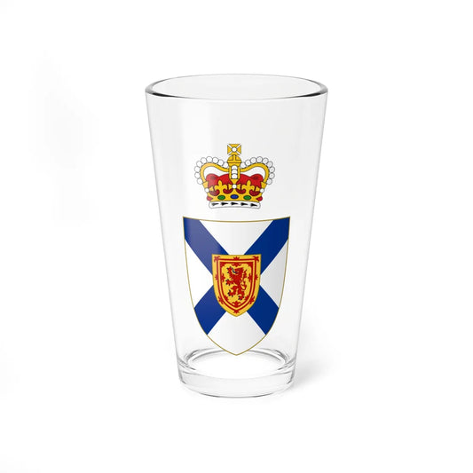 Arms of the Nova Scotia House of Assembly (Canada) (Coat of Arms) Pint Glass 16oz 16oz - Go Mug Yourself