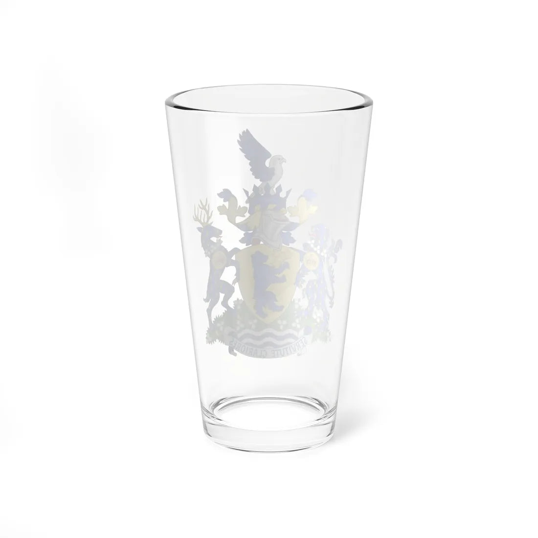 Arms of the Ontario Provincial Police (Canada) (Coat of Arms) Pint Glass 16oz - Go Mug Yourself