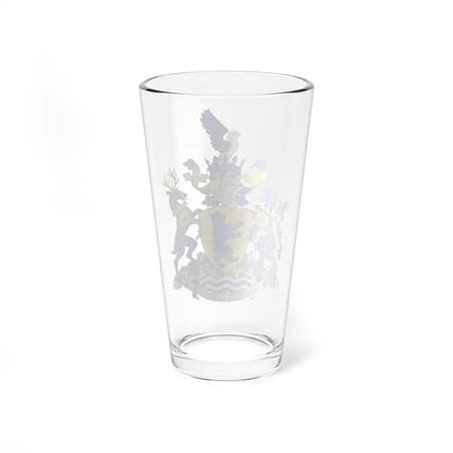 Arms of the Ontario Provincial Police (Canada) (Coat of Arms) Pint Glass 16oz - Go Mug Yourself