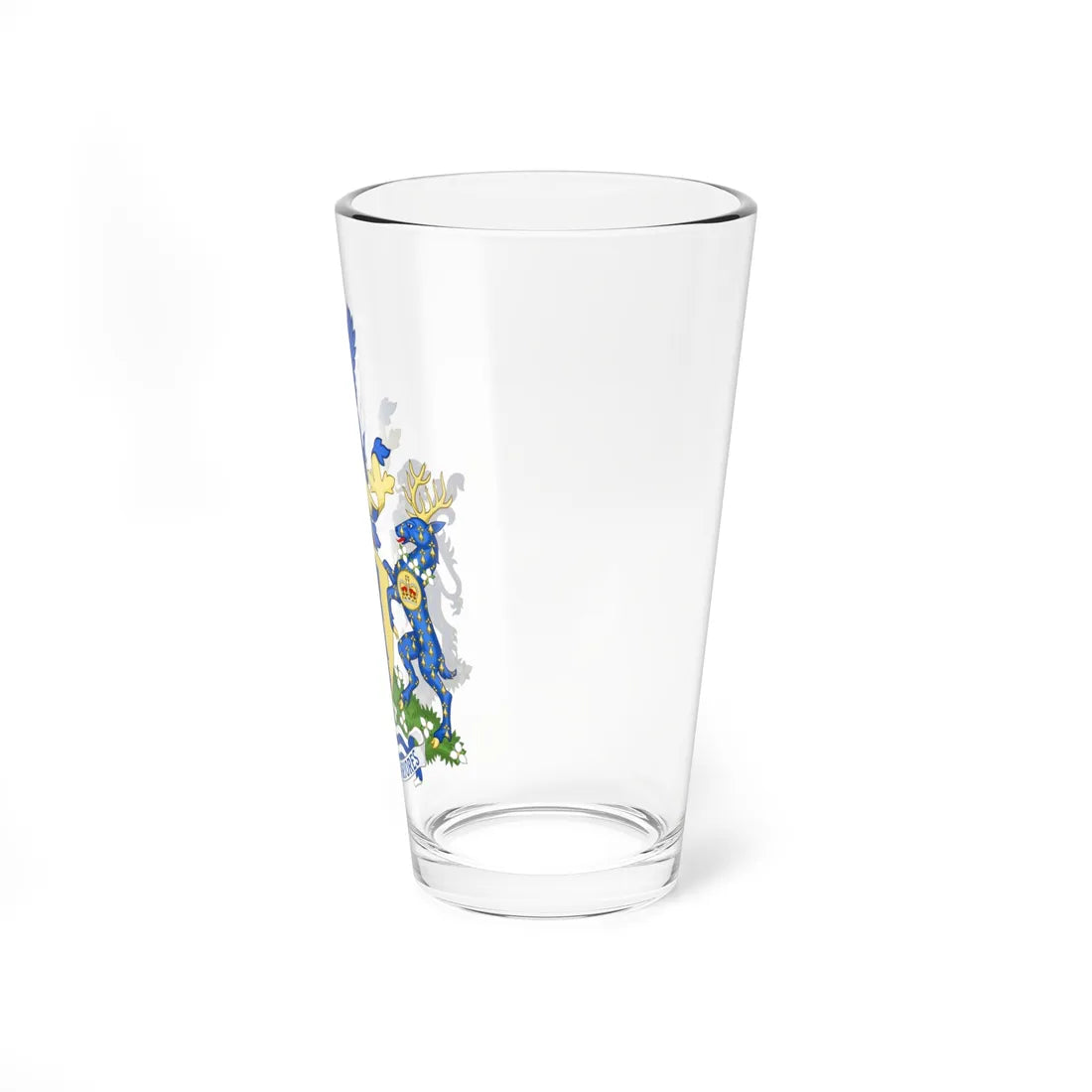 Arms of the Ontario Provincial Police (Canada) (Coat of Arms) Pint Glass 16oz - Go Mug Yourself