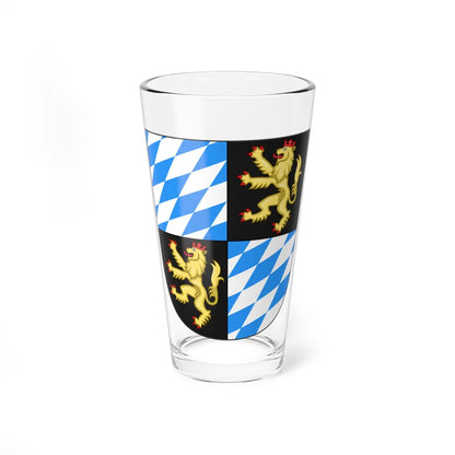 Arms of the Palatinate Bavaria-Palatinate (Germany) (Coat of Arms) Pint Glass 16oz 16oz - Go Mug Yourself