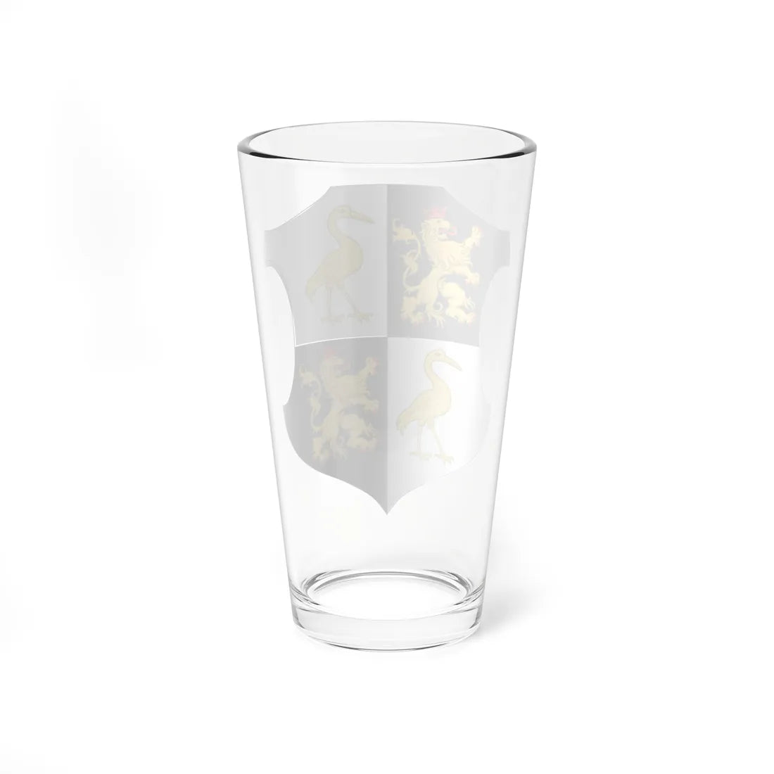 Arms of the Principality of Reuss-Greiz (Germany) (Coat of Arms) Pint Glass 16oz - Go Mug Yourself