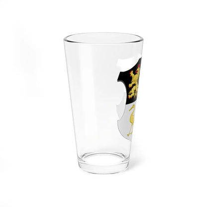 Arms of the Principality of Reuss-Greiz (Germany) (Coat of Arms) Pint Glass 16oz - Go Mug Yourself