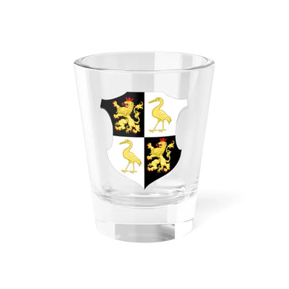 Arms of the Principality of Reuss-Greiz (Germany) (Coat of Arms) Shot Glass 1.5oz 1.5oz - Go Mug Yourself