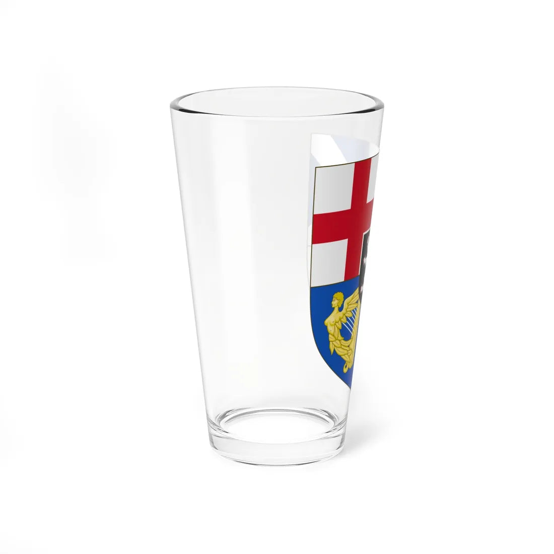 Arms of the Protectorate 1653-1659 (United Kingdom) (Coat of Arms) Pint Glass 16oz - Go Mug Yourself