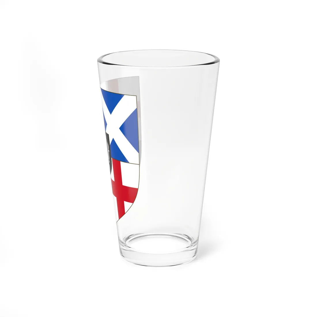 Arms of the Protectorate 1653-1659 (United Kingdom) (Coat of Arms) Pint Glass 16oz - Go Mug Yourself