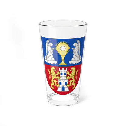Arms of the Province of Lugo (Spain) (Coat of Arms) Pint Glass 16oz 16oz - Go Mug Yourself