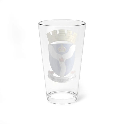 Arms of the Regional Municipality of Ottawa-Carleton (Canada) (Coat of Arms) Pint Glass 16oz - Go Mug Yourself