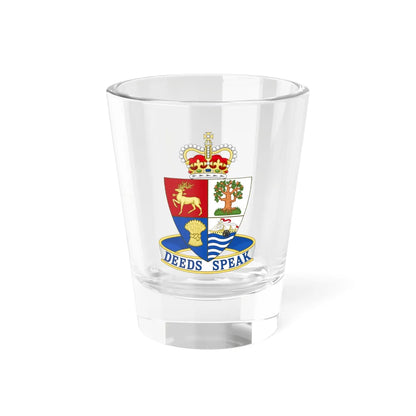 Arms of the Regional Municipality of York (Canada) (Coat of Arms) Shot Glass 1.5oz 1.5oz - Go Mug Yourself