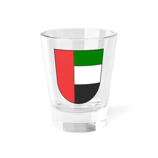 Arms of the United Arab Emirates (United Arab Emirates) (Coat of Arms) Shot Glass 1.5oz 1.5oz - Go Mug Yourself