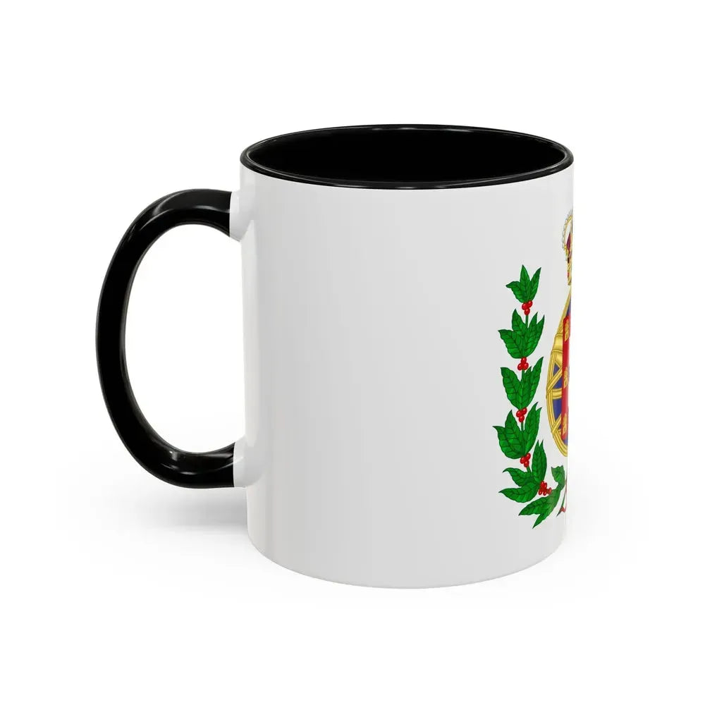 Arms of the United Kingdom of Portugal, Brazil and the Algarves (1815-1825) - Accent Coffee Mug - Go Mug Yourself